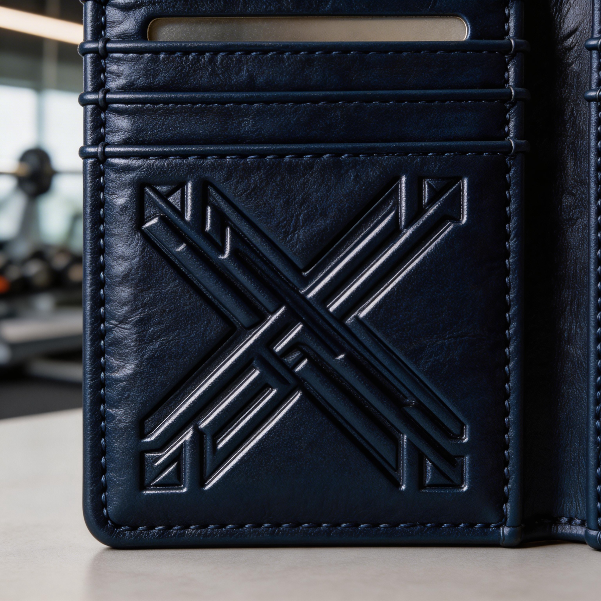 Trendy Passport Holder | Premium Leather | Fitness Gym Vibe | Perfect Gift for Active Travelers