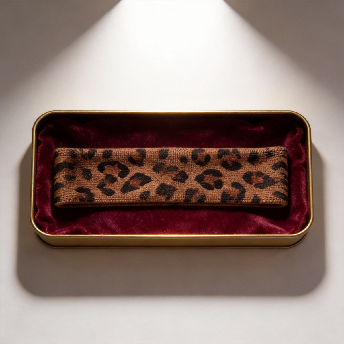 Leopard Print Yoga Headband | Soft Stretch Fabric | Trendy and Supportive | Perfect for Active Women | Bold Design