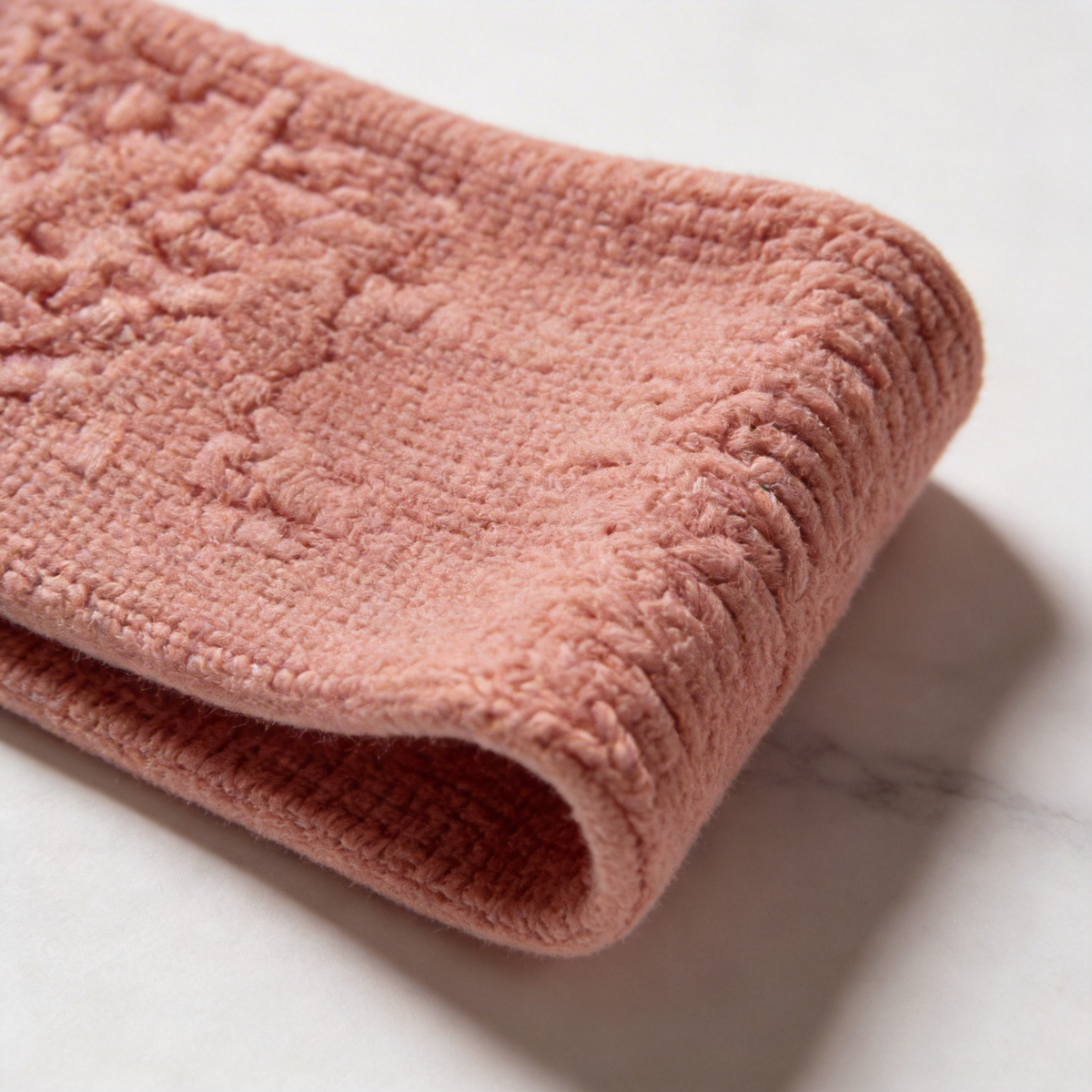 Soft Pink Knitted Yoga Headband | Cozy Material | Comfortable for Yoga and Workouts | Ideal Gift for Fitness Enthusiasts | Elegant and Functional